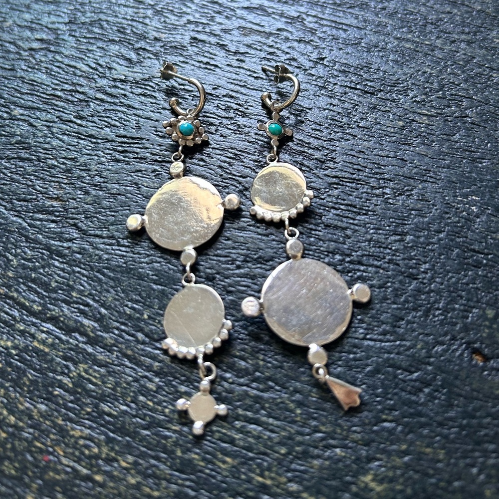 Elegant Silver Dangle Earrings